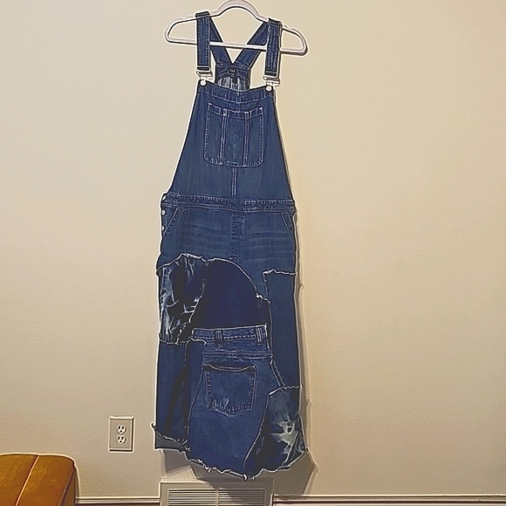 ●●COUSTOM MADE DENIM SKIRTTAIL SKIRT●●